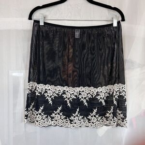 Mesh slip skirt Womens Medium y2k fairy whimsygoth witchy rave party layering